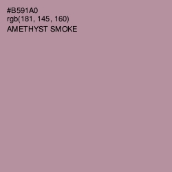 #B591A0 - Amethyst Smoke Color Image